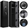 Metal Rifle Gun Security Cabinet Rifle Gun Safe With Digital Lock ,Quick Access Keypad Long Gun Safe, 4-5 Gun Safe